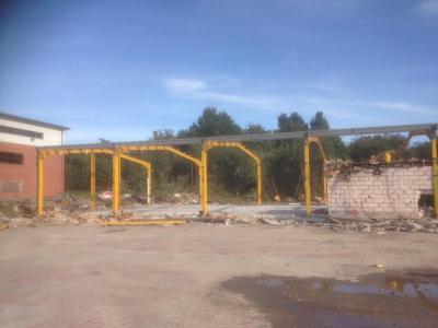 100 ft x 50 ft x 15 ft - (30.5m x 15.2m x 4.5m) used steel building