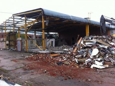 80 ft x 80 ft used steel building