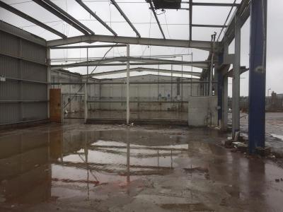 140 ft x 60 ft x 15 ft Used Steel Building