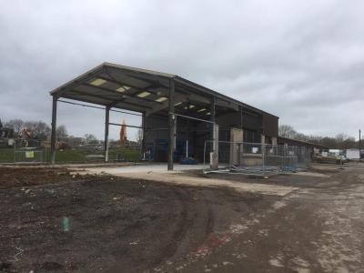 80 ft x 40 ft x 22 ft - (24.4m x 12.2m x 6.7m) Usd Steel Building