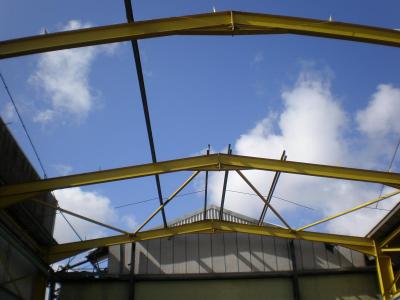 200 x 50 used steel framed building