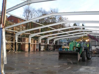 Used Steel Building 150 ft x 100 ft x 20 ft