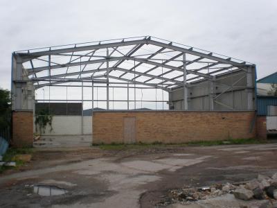 Used 60 ft x 60 ft x 20 ft steel building