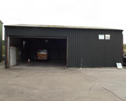 38 ft x 40 ft x 13 ft used steel building