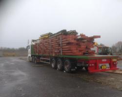 320 ft x 65 ft x 26 ft - Used Steel Frame