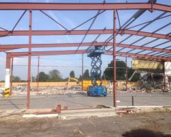 80ft x 80 ft x 24 ft used steel building
