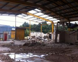 80 ft x 80 ft used steel building