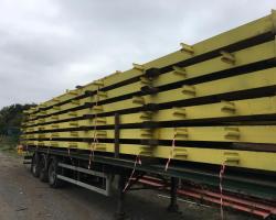 240 ft x 91 ft x 19 ft - (73.1m x 27.7m x 5.8m) Used Steel Building