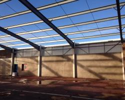 120 ft x 80 ft x 18 ft Used Steel Building