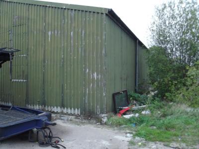 38 ft x 40 ft x 13 ft used steel building