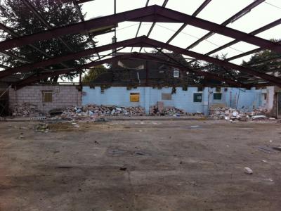 80 ft x 67 ft x 10 ft used steel building