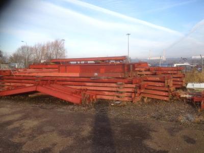 320 ft x 65 ft x 26 ft - Used Steel Frame