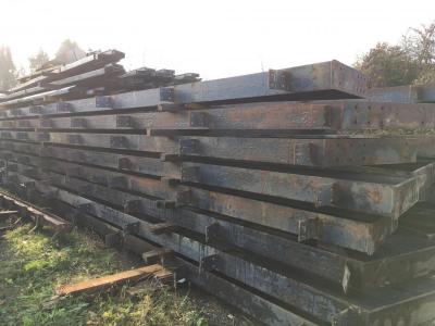 200 ft x 75 ft x 16 ft used steel building