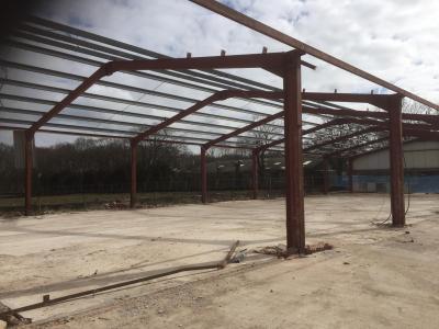 180 ft x 54 ft x 15 ft - (54.9m x 16.5m x 4.6m)