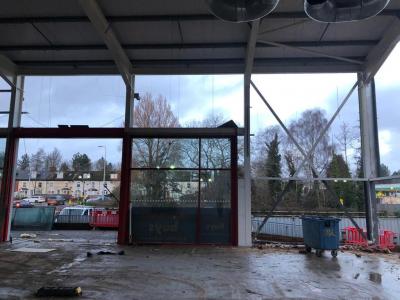 88 ft x 75 ft x 23 ft - Used Steel Building for sale