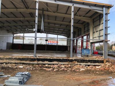 88 ft x 75 ft x 23 ft - Used Steel Building for sale