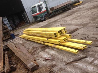 100 ft x 13 ft x 14 ft Used Steel Building
