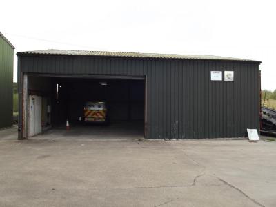 38 ft x 40 ft x 13 ft used steel building
