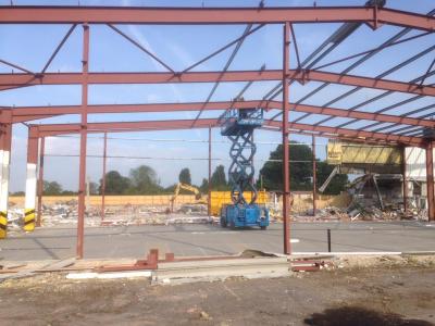 80ft x 80 ft x 24 ft used steel building