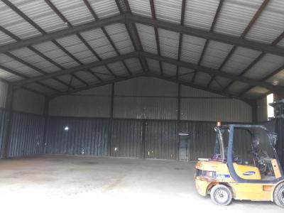 60 ft x 54 ft x 18 ft - (18.3m x 16.5m x 5.5m) Used Steel Building