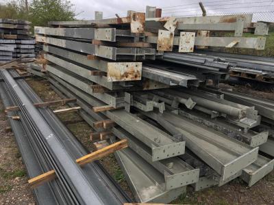 154 ft x 52 ft x 15 ft Used Steel Building For Sale